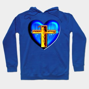 Hope Love Faith Cross HeartT-Shirt mug coffee mug apparel hoodie sticker gift Hoodie